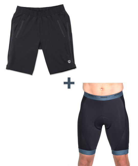 COMBO DEAL: Men's Uprising Short & Liberator Liner-Combo-ELEVENPINE