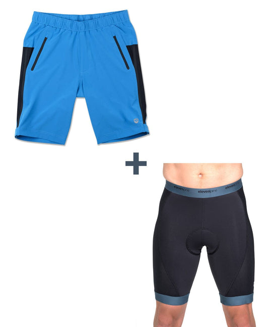 COMBO DEAL: Men's Uprising Short & Liberator Liner-Combo-ELEVENPINE
