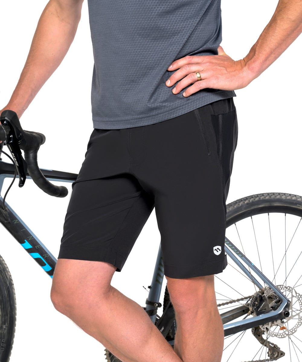 Men's Uprising Cycling Short, Zip Up Sides